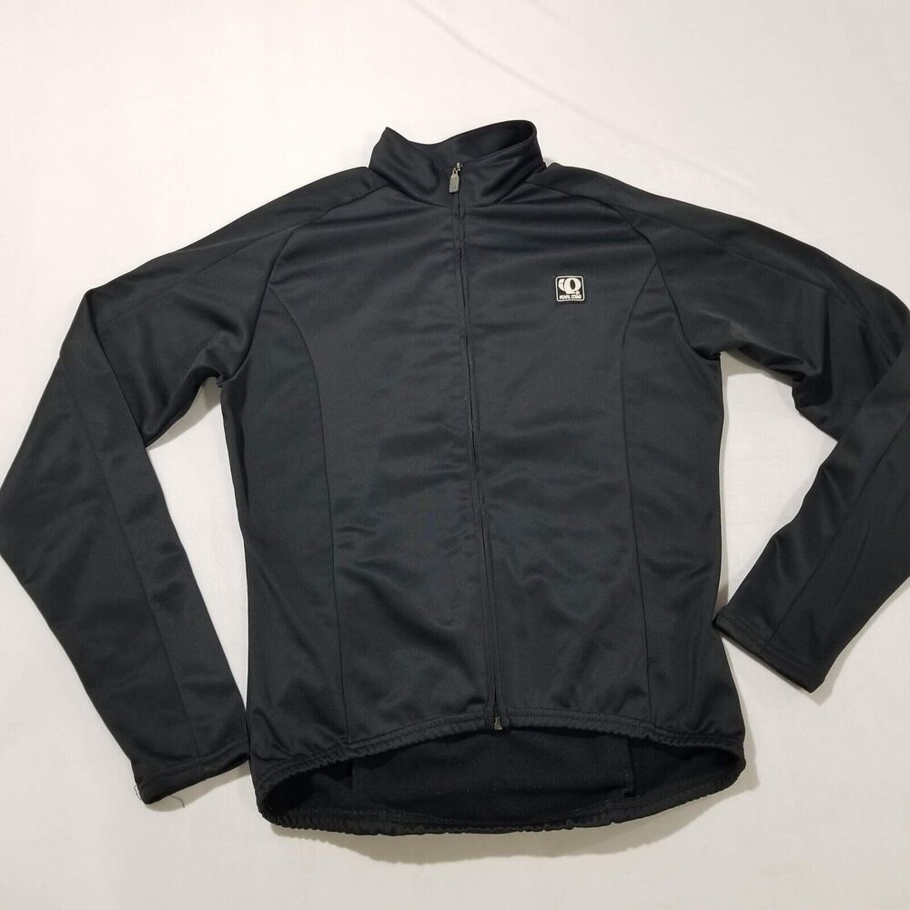 Pearl Izumi Jersey Womens Small Black Full Zip Select Series Cycling Bike Fleece
